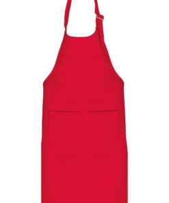 Tablier enfant personnalisé rouge