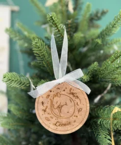 Souris endormie - boule de Noël