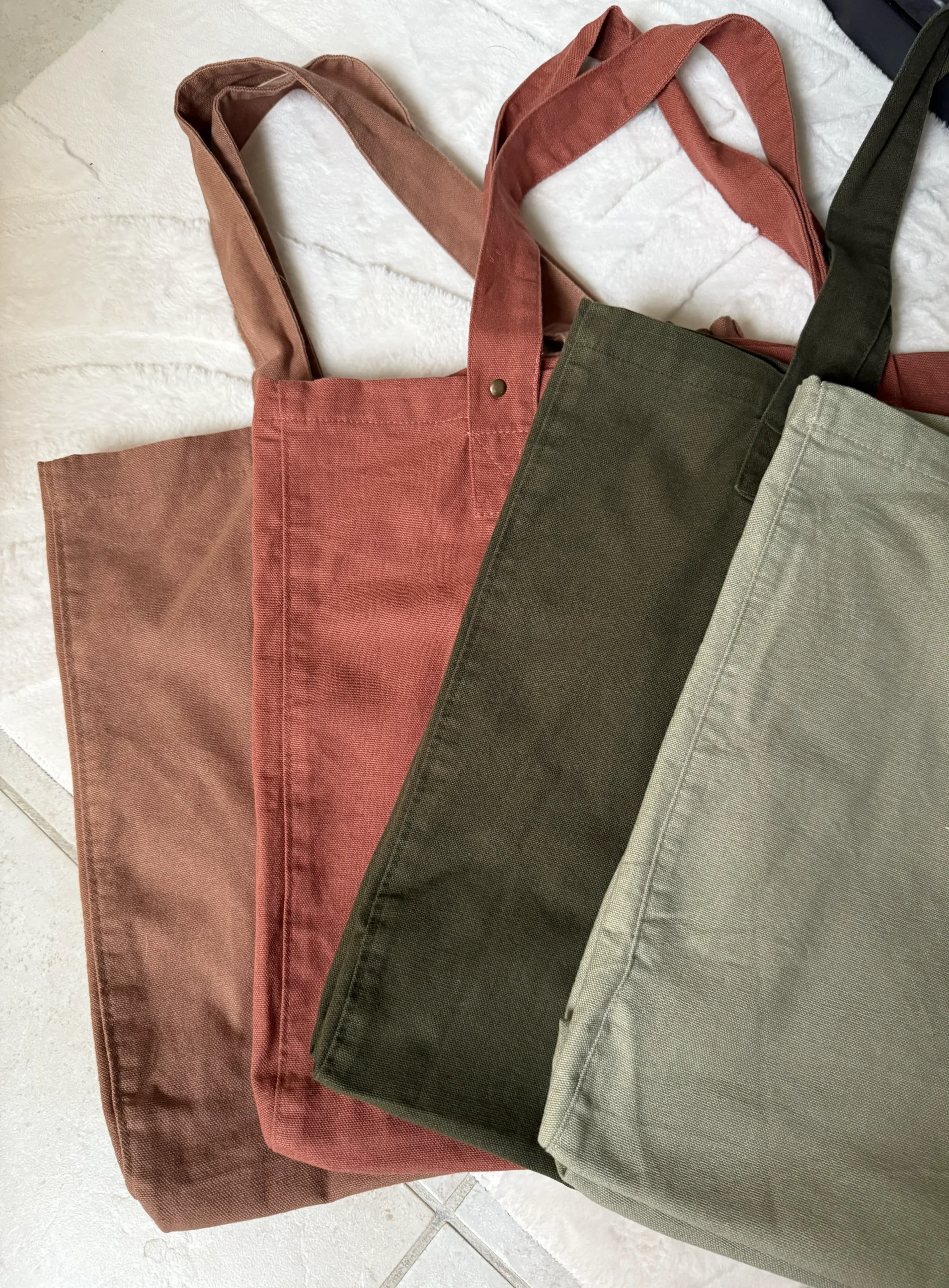 Grand sac cabas - caramel / Family Bag – Image 4