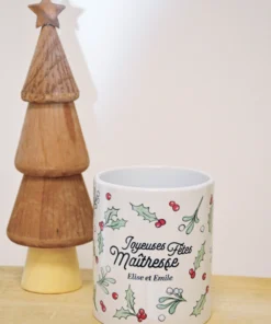 Pot à crayons - feuilles d'hiver