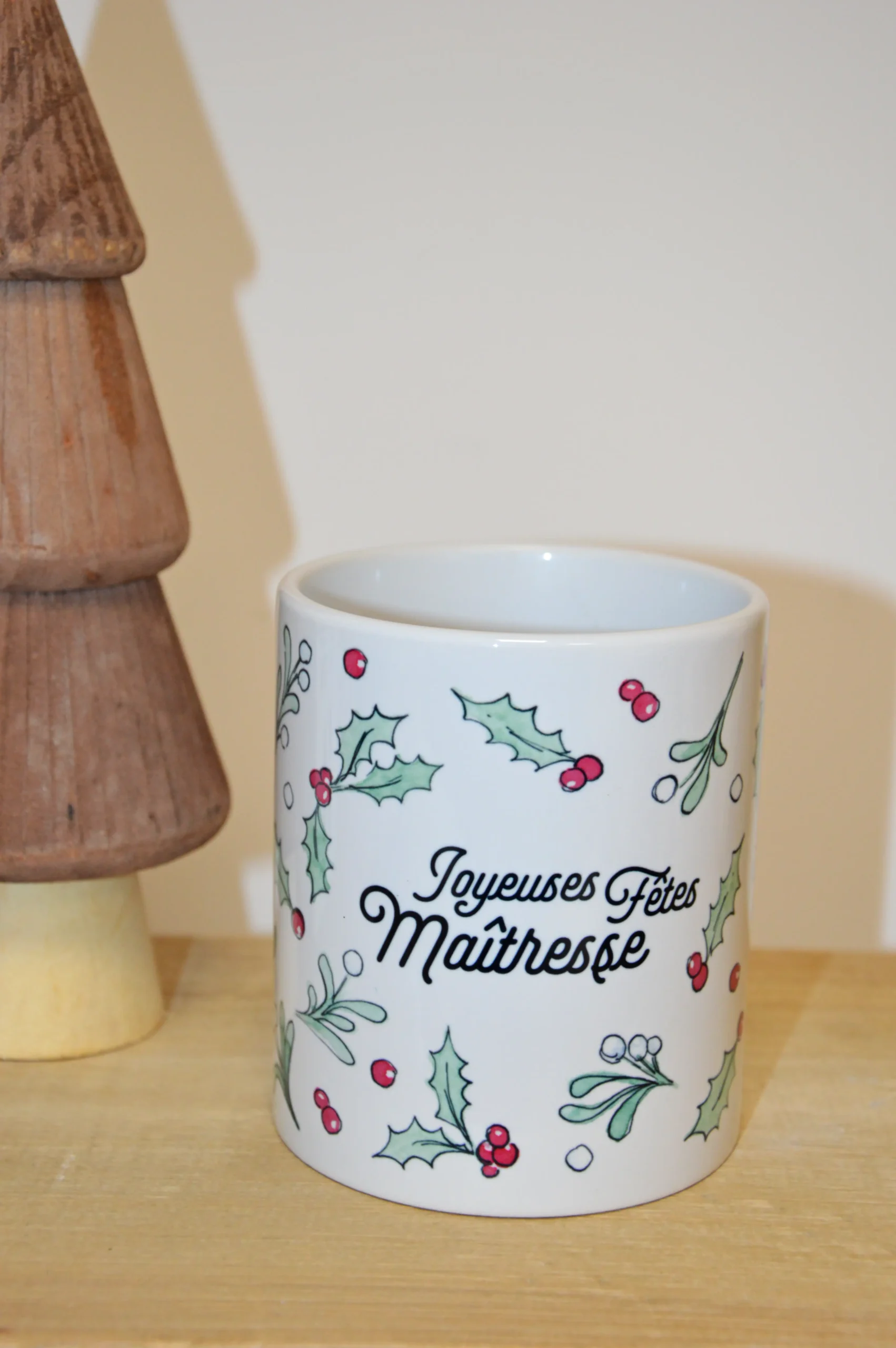 Pot à crayons - feuilles d'hiver – Image 2