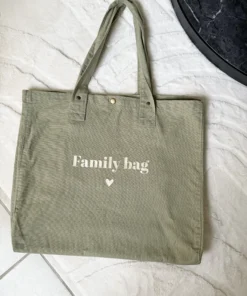 Grand sac cabas - vert sauge / Family Bag