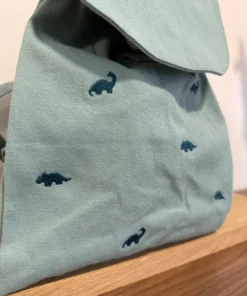 Alternative view of Sac à dos enfant - vert / dinosaures vert canard