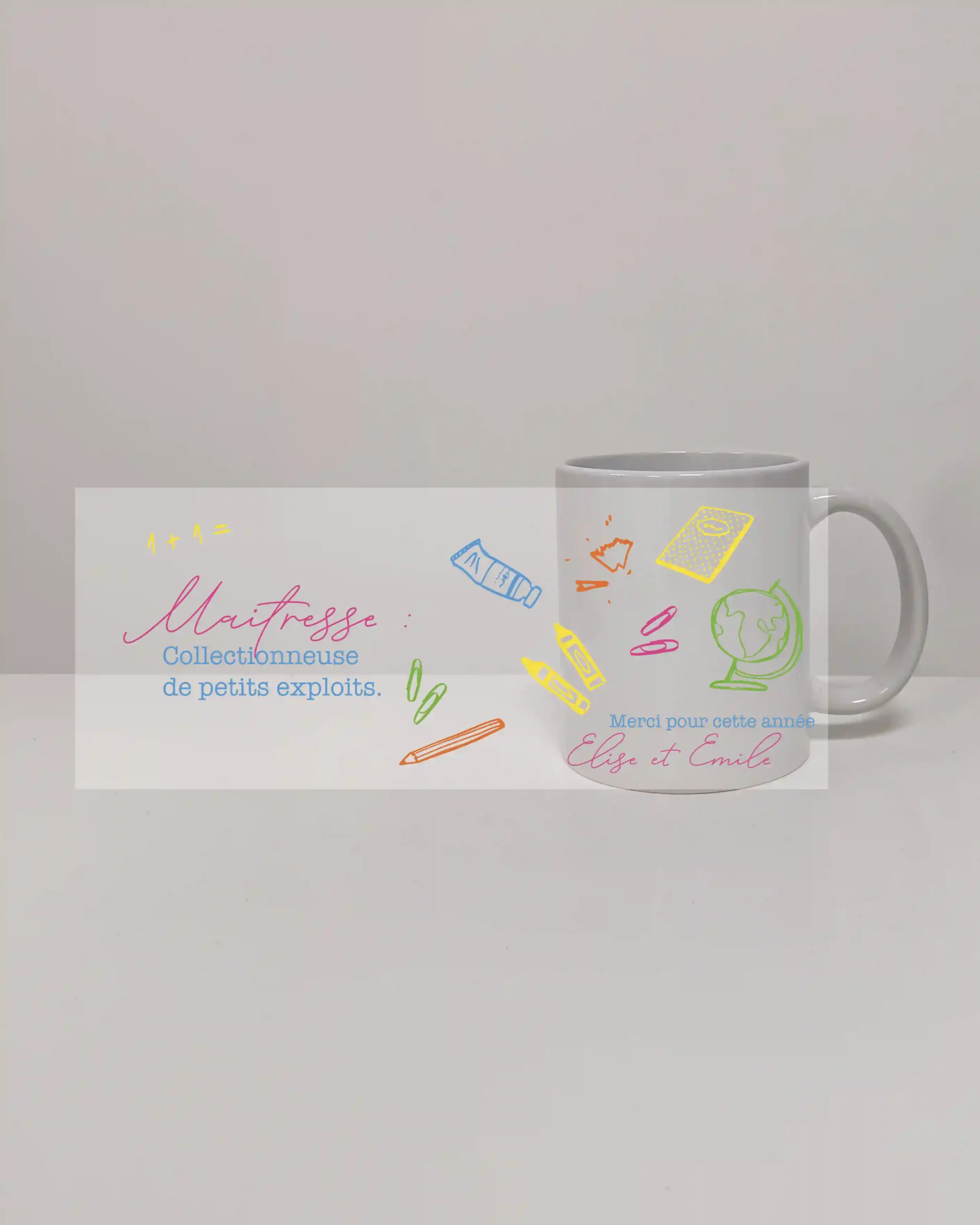 Mug spécial fin d'année scolaire – Image 2