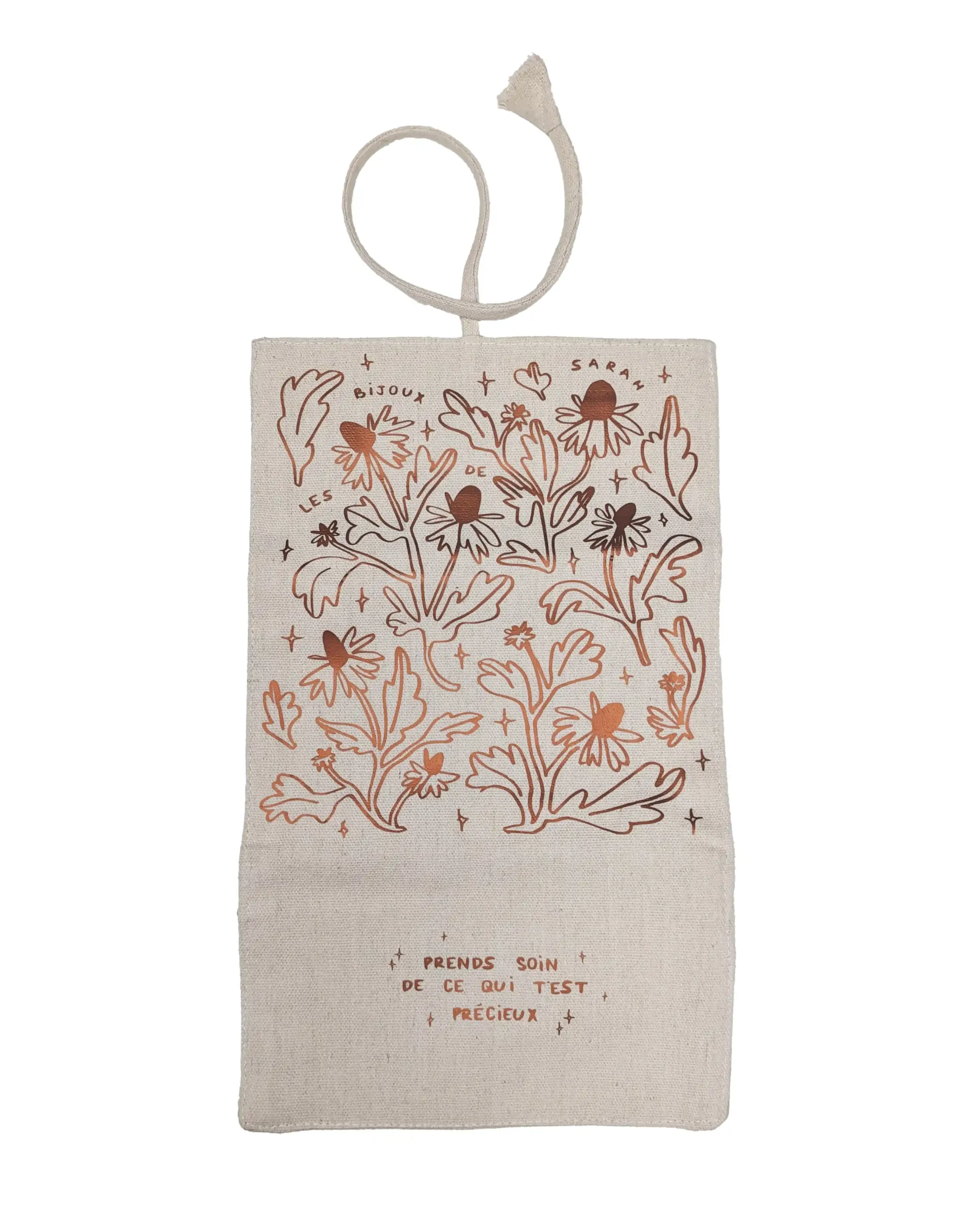 Trousse à bijoux de voyage - Modèle fleuri – Image 3