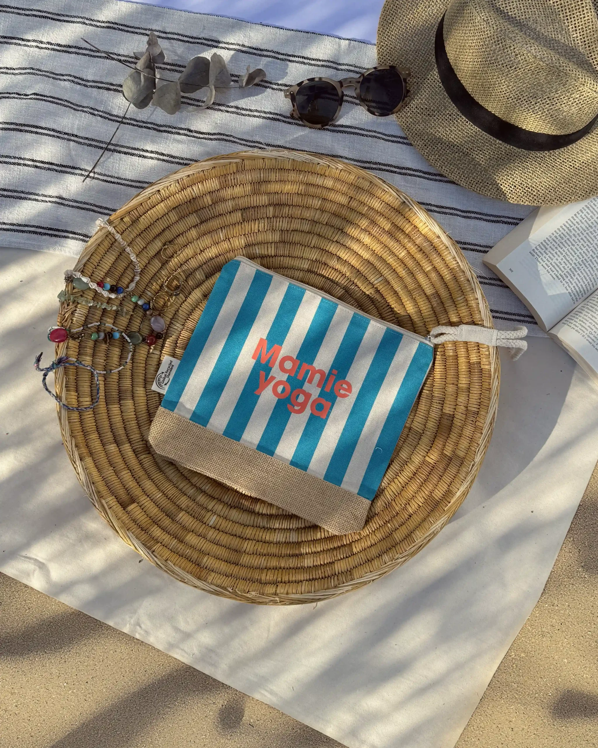 Pochette pop - rayures bleues – Image 2