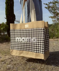 Alternative view of Sac pop - noir vichy